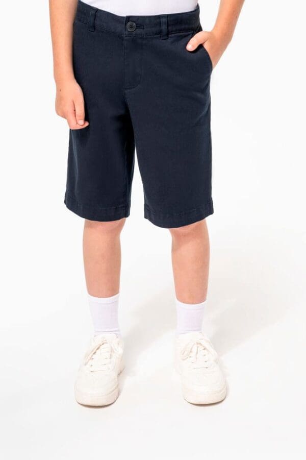 Chino-Bermudashorts für Jungen K7007