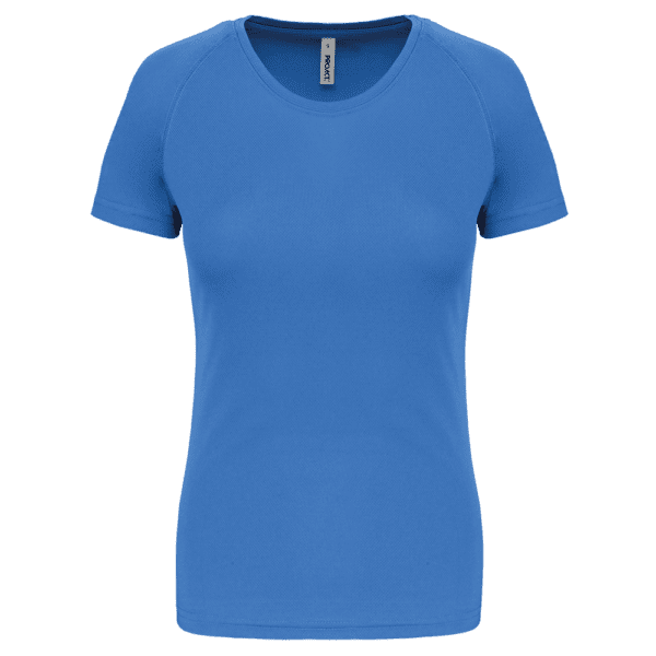 Damen Basic Sport Funktionsshirt Kurzarm