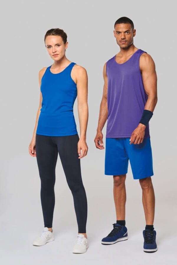 Damen Basic Sport Funktionsshirt ärmellos