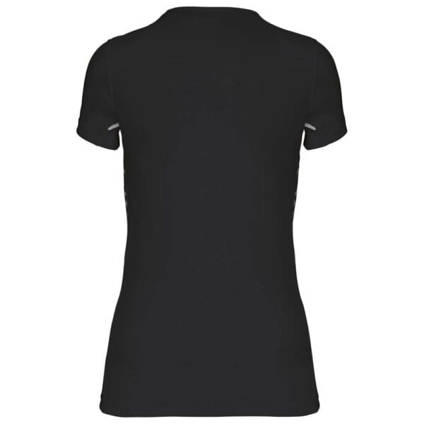 Damen Kurzarm Sport-T-Shirt. Bi-Material PA466