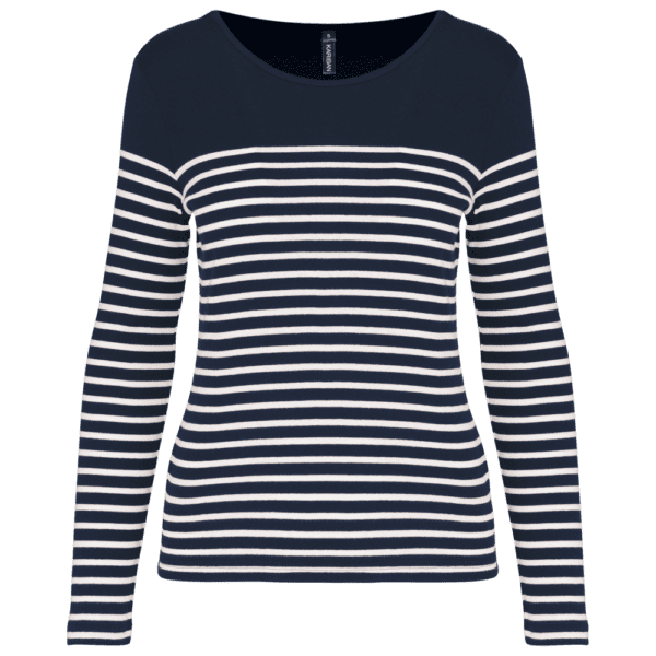 Damen-Marineshirt Langarm K386
