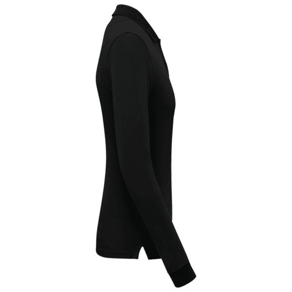 Damen Piqué-Polohemd lange Ärmel Bio180