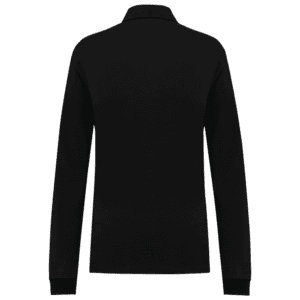 Damen Piqué-Polohemd lange Ärmel Bio180