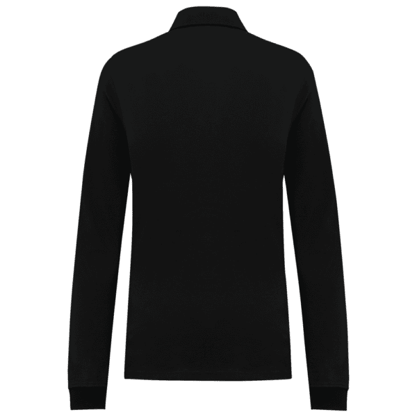 Damen Piqué-Polohemd lange Ärmel Bio180