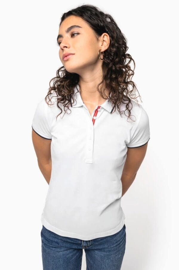 Damen Poloshirt Kurzarm K252