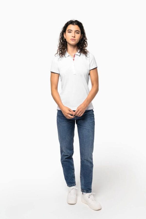 Damen Poloshirt Kurzarm K252