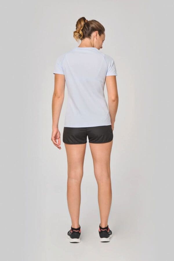Damen-Sportshirt aus Recyclingmaterial mit Rundhalsausschnitt PA4013