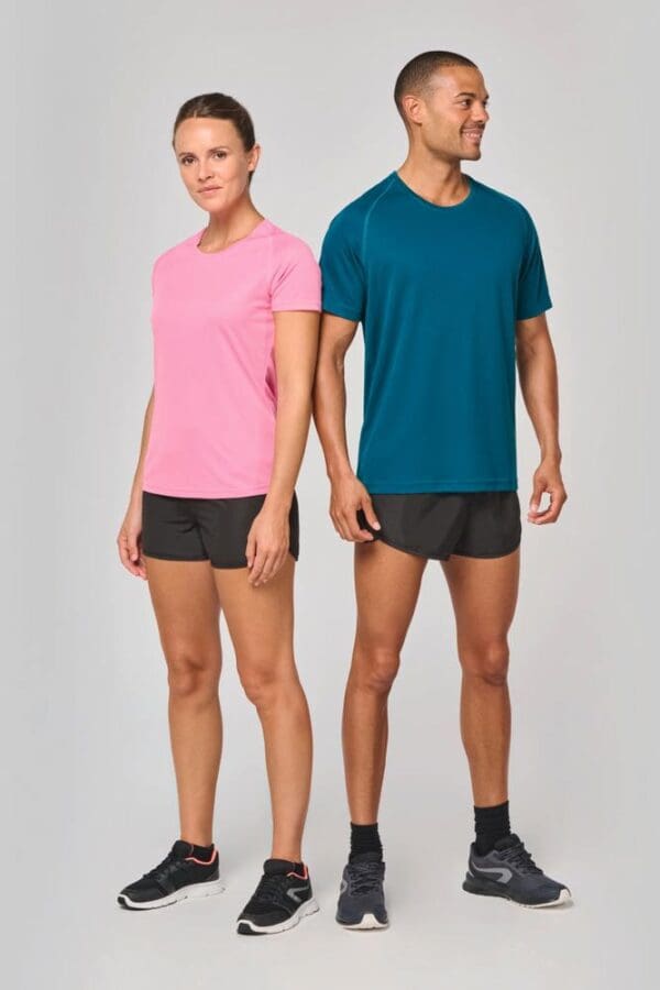 Damen-Sportshirt aus Recyclingmaterial mit Rundhalsausschnitt PA4013