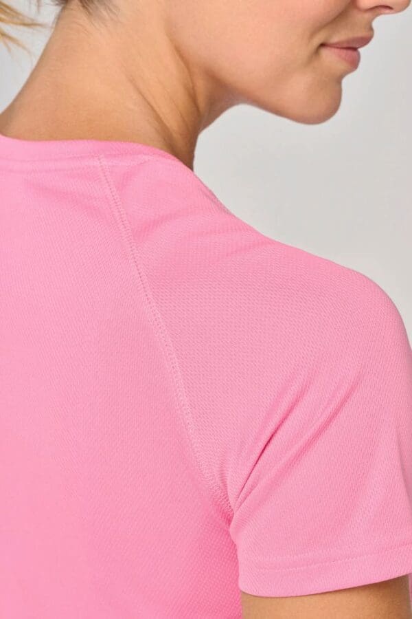 Damen-Sportshirt aus Recyclingmaterial mit Rundhalsausschnitt PA4013