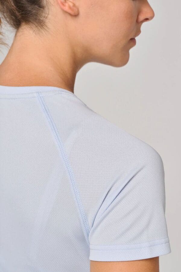 Damen-Sportshirt aus Recyclingmaterial mit Rundhalsausschnitt PA4013