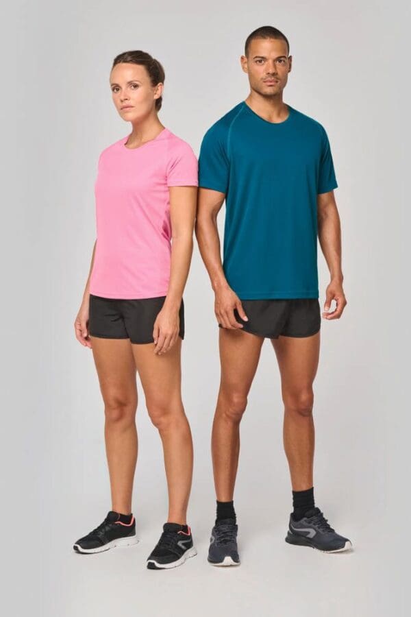 Damen-Sportshirt aus Recyclingmaterial mit Rundhalsausschnitt PA4013
