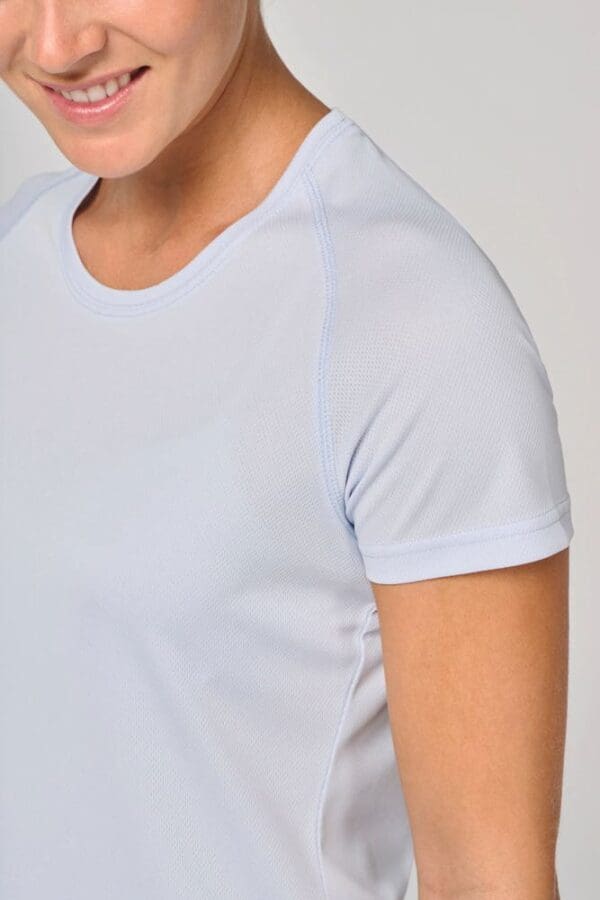 Damen-Sportshirt aus Recyclingmaterial mit Rundhalsausschnitt PA4013