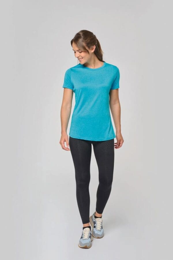 Damen-Triblend-Sportshirt mit Rundhalsausschnitt PA4021