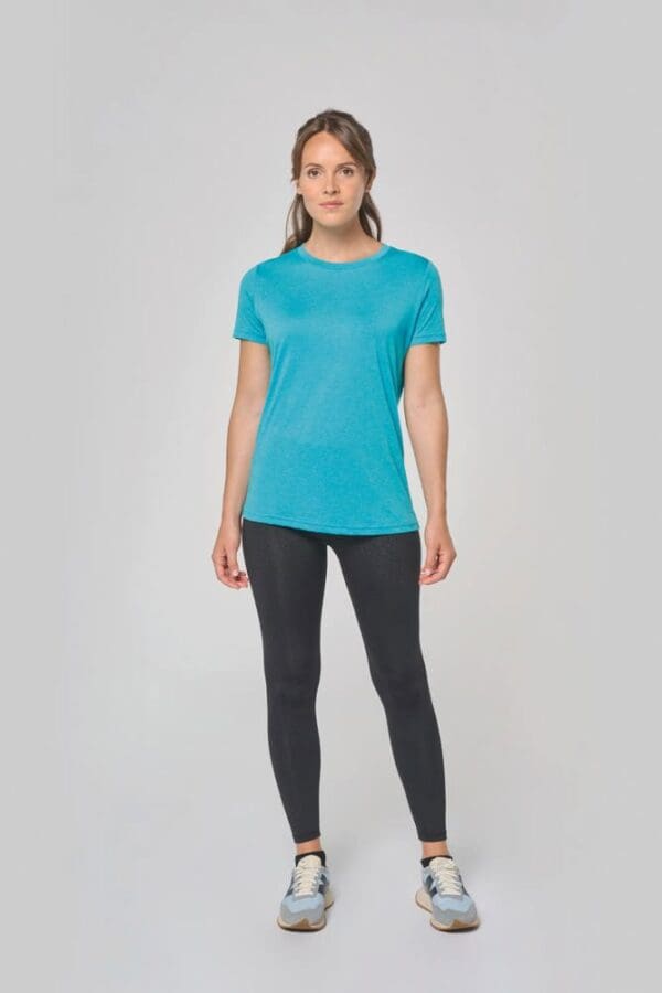 Damen-Triblend-Sportshirt mit Rundhalsausschnitt PA4021
