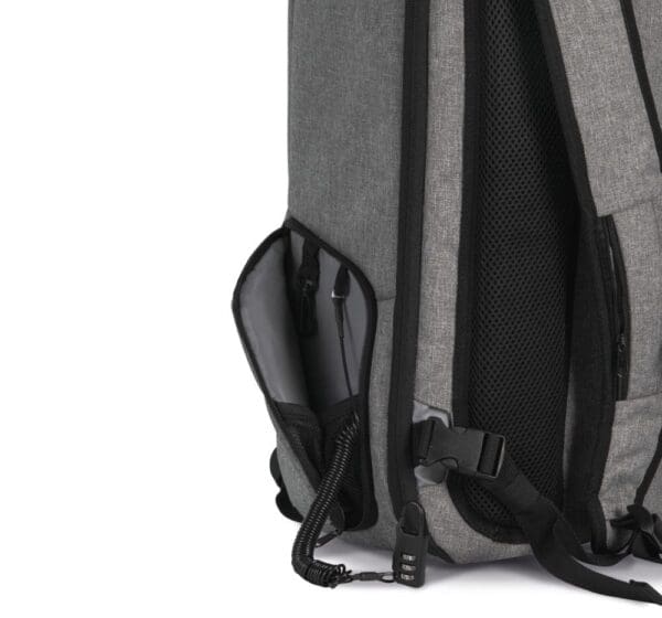 Diebstahlschutz-Rucksack aus Polyester KI0931