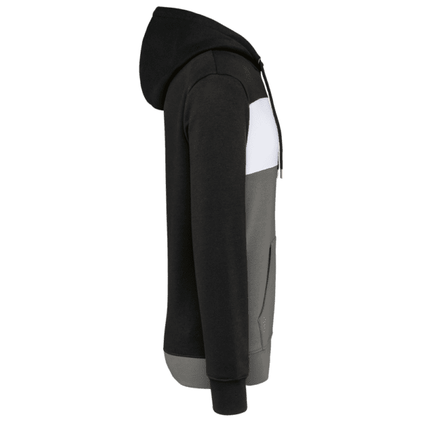 Dreifarbiges Kapuzensweatshirt, Unisex K4016