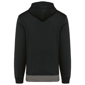 Dreifarbiges Kapuzensweatshirt, Unisex K4016