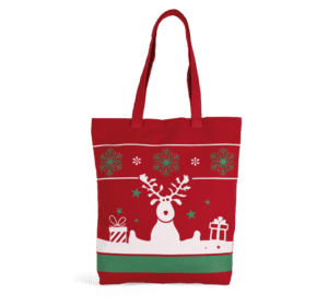 Einkaufstasche mit Weihnachtsmotiven KI0733