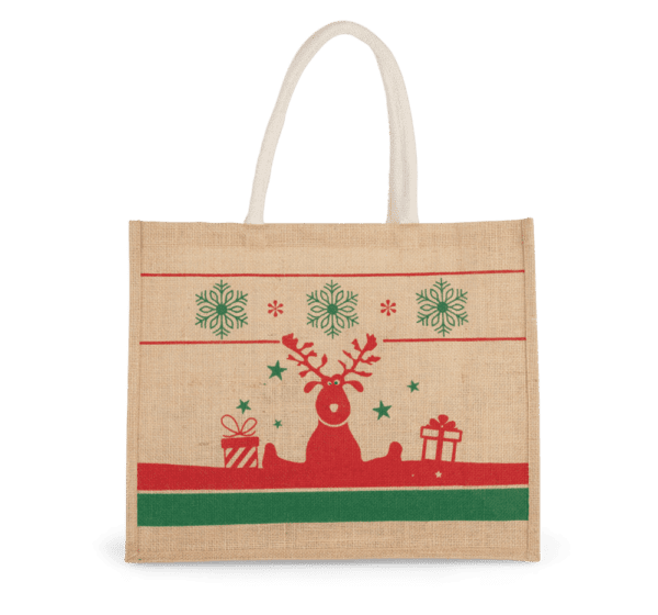 Einkaufstasche mit Weihnachtsmotiven KI0736