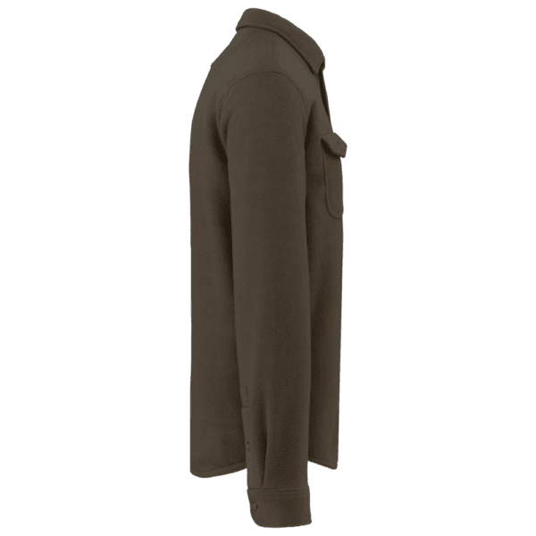 Fleece-Hemdjacke mit Sherpa-Futter K582