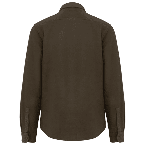 Fleece-Hemdjacke mit Sherpa-Futter K582