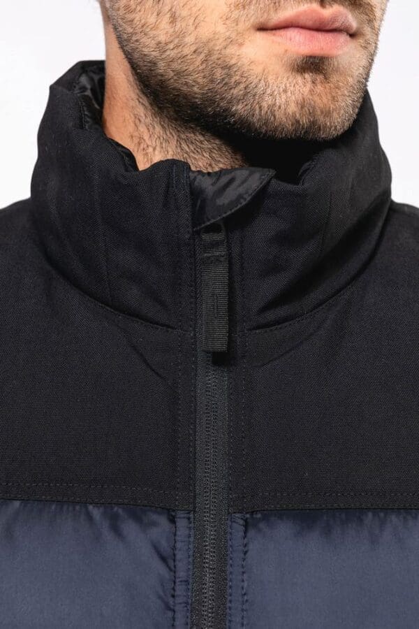 Gesteppter Unisex-Bodywarmer in zwei Farbtönen K6162