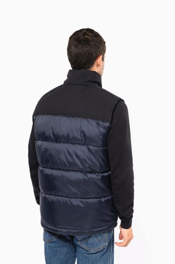 Gesteppter Unisex-Bodywarmer in zwei Farbtönen K6162