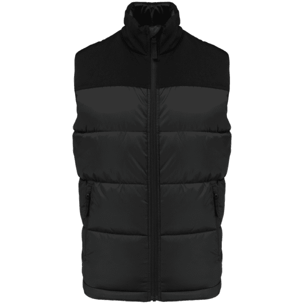 Gesteppter Unisex-Bodywarmer in zwei Farbtönen K6162