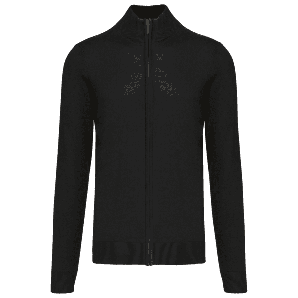 Herren Cardigan mit Reißverschluss K961