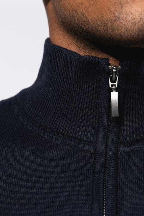 Herren Cardigan mit Reißverschluss K961