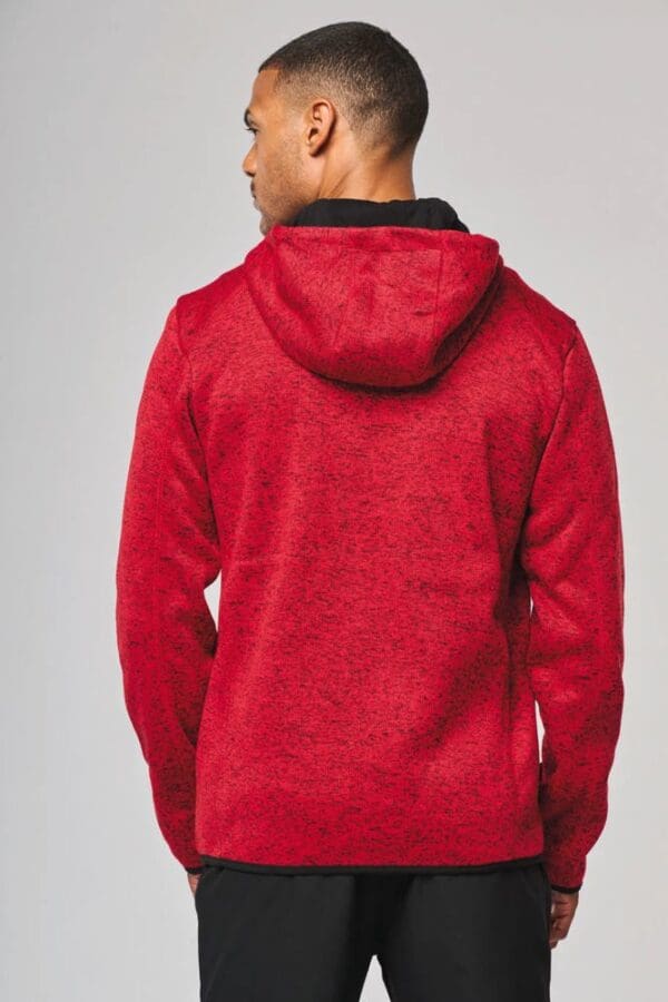 Herren-Hoodie aus Chiné PA365