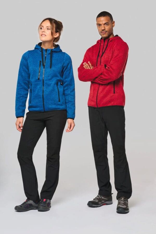 Herren-Hoodie aus Chiné PA365