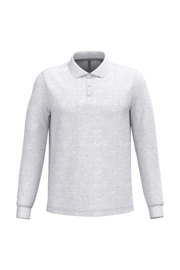 Herren Langarm Poloshirt