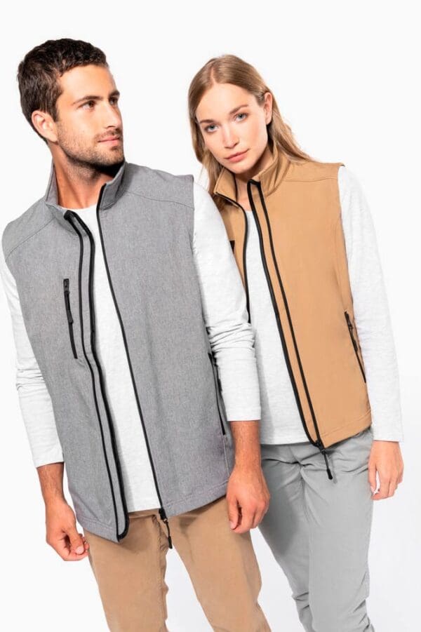 Herren Softshell Bodywärmer K403
