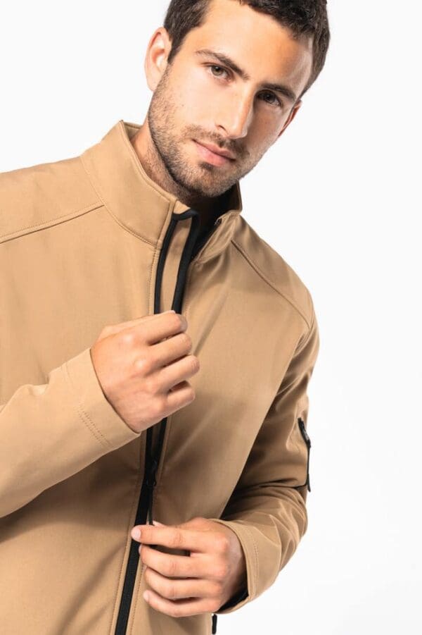 Herren Softshell-Jacke K401