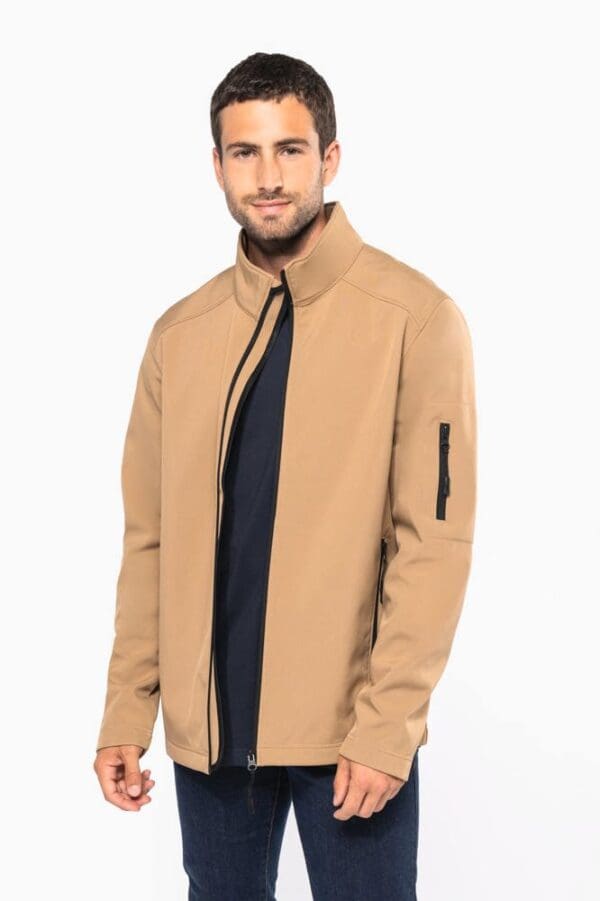 Herren Softshell-Jacke K401