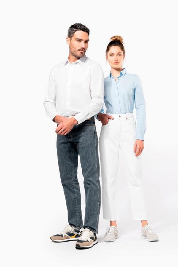Herren Stretchhemd Langarm K529