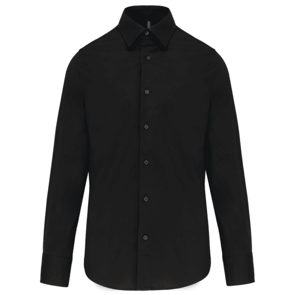 Herren Stretchhemd Langarm K529