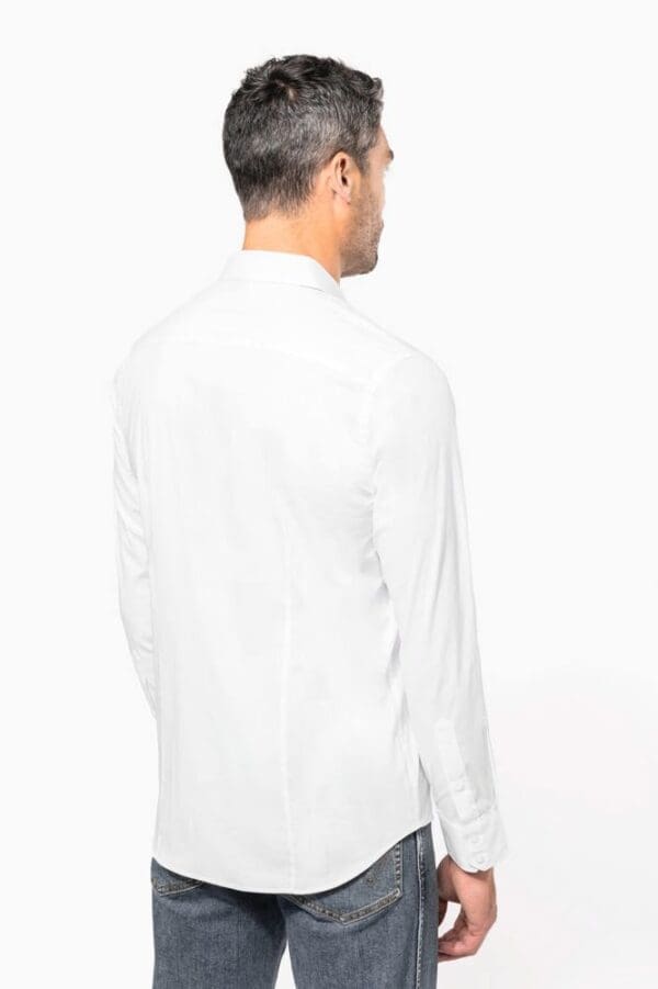 Herren Stretchhemd Langarm K529