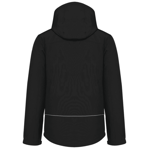 Herrenparka Softshell wattiert mit Kapuze K650