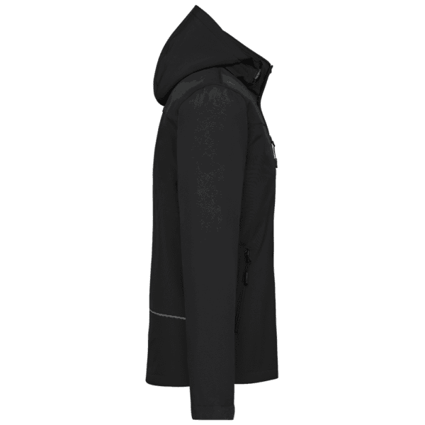 Herrenparka Softshell wattiert mit Kapuze K650