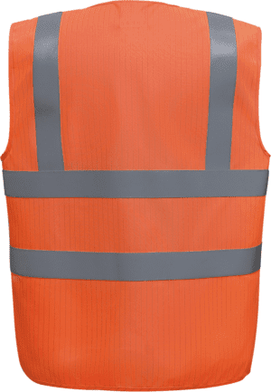 High visibility, anti-static and flame retardant waiscoast YHVW100ASFR