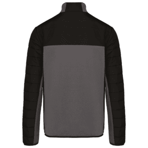 Jacke aus zwei Materialien für Herren K6171