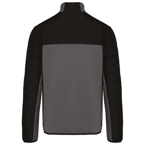 Jacke aus zwei Materialien für Herren K6171