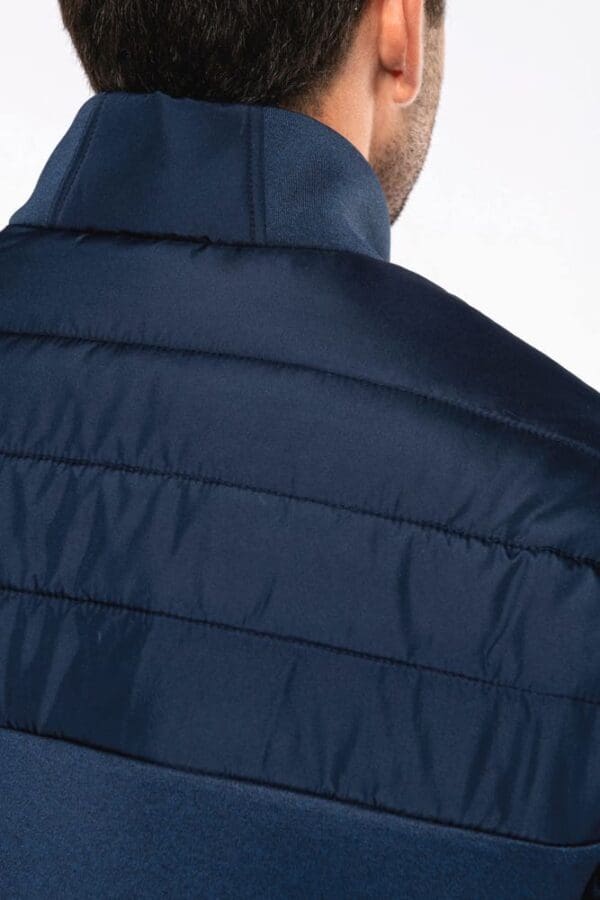 Jacke aus zwei Materialien für Herren K6171