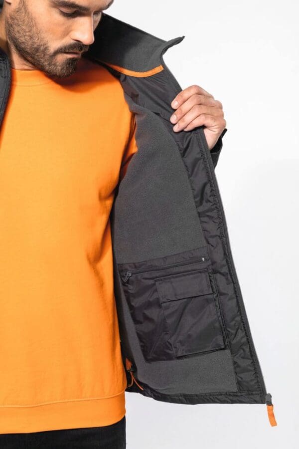 Jacke mit abnehmbaren Ärmeln Mann K639