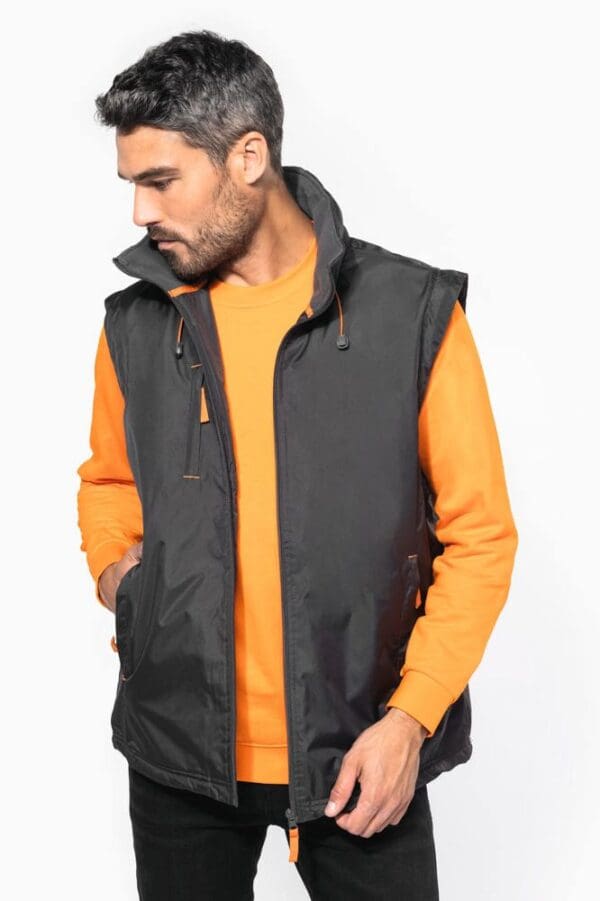 Jacke mit abnehmbaren Ärmeln Mann K639