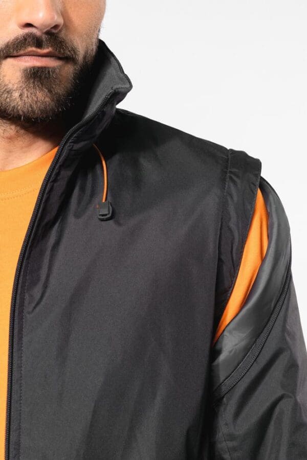 Jacke mit abnehmbaren Ärmeln Mann K639