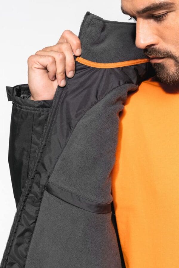 Jacke mit abnehmbaren Ärmeln Mann K639