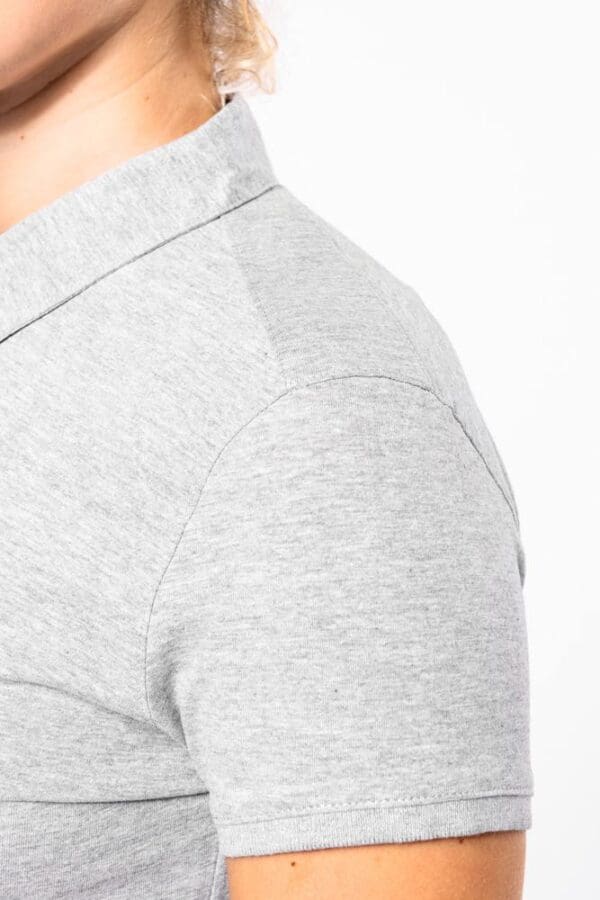 Jersey-Kurzarm-Polohemd für Damen K263